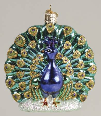 Birds-Hanging Proud Peacock - No Box
