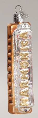 Music Harmonica-Gold - No Box