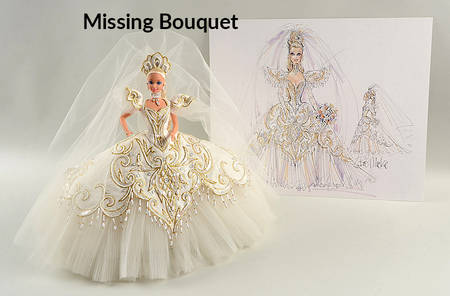 Bob Mackie Designer Collection Empress Bride Barbie - Boxed