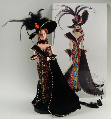 Bob Mackie Designer Collection Masquerade Ball Barbie - Boxed