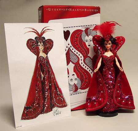 Bob Mackie Designer Collection Queen Of Hearts - Boxed