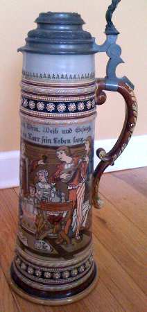 Mettlach Steins Mettlach Stein - Boxed