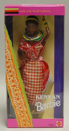 Dolls of the World Kenyan Barbie - Boxed