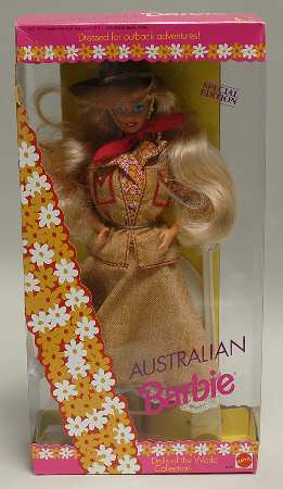 Dolls of the World Australian Barbie - No Box