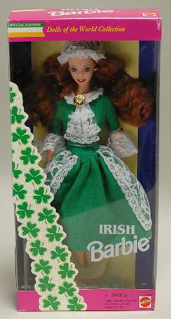 Dolls of the World Irish Barbie - Boxed