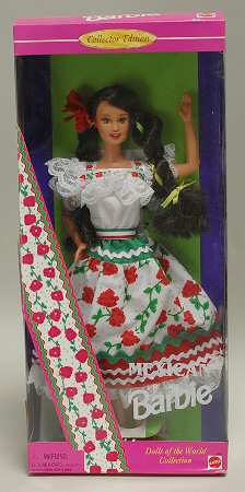 Dolls of the World Mexican Barbie-Collector Edition - Boxed