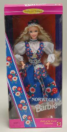 Dolls of the World Norwegian Barbie-Collector Edition - No Box