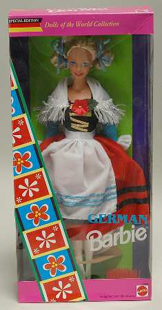 Dolls of the World German Barbie - Boxed