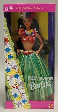 Dolls of the World Polynesian Barbie - With Box