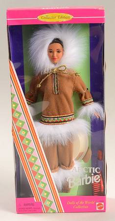 Dolls of the World Arctic Barbie-Eskimo-Collector Edition - Boxed