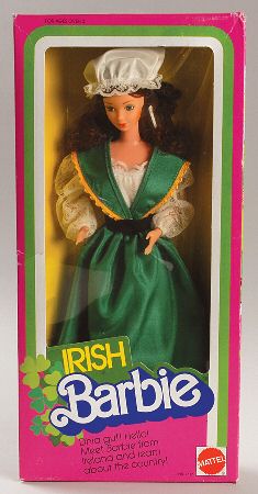Dolls of the World Irish Barbie - Boxed