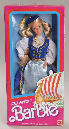 Dolls of the World Icelandic Barbie - With Box