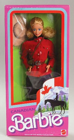 Dolls of the World Canadian Barbie - Boxed