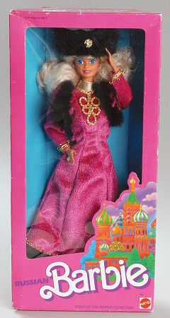 Dolls of the World Russian Barbie - Boxed