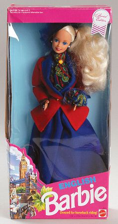 Dolls of the World English Barbie - Boxed