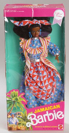 Dolls of the World Jamaican Barbie - Boxed