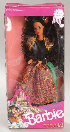 Dolls of the World Spanish Barbie - Boxed