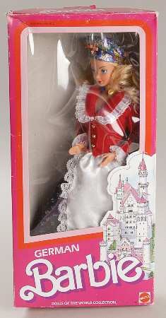 Dolls of the World German Barbie - Boxed