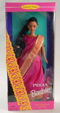 Dolls of the World Indian Barbie - No Box