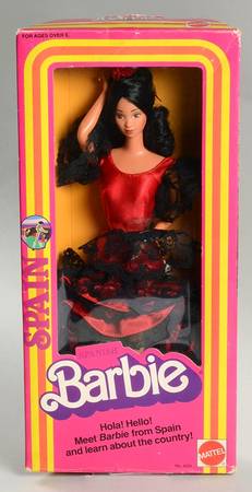 Dolls of the World Spanish Barbie - Boxed