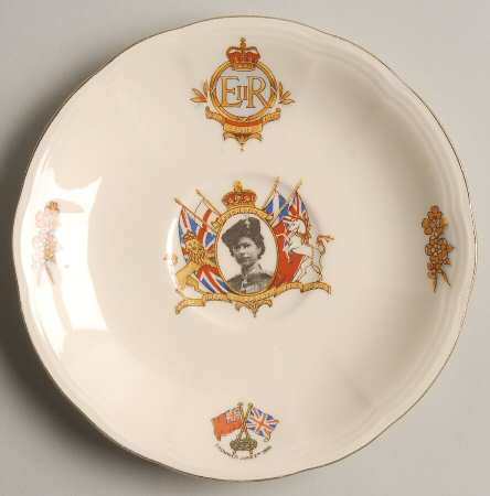 Alfred Meakin Royalty Giftware Elizabeth Ii Coronation Saucer Only - No Box