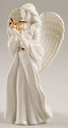 Mikasa Figurine Rejoice Angel-With Dove - Boxed