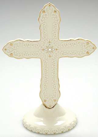 Mikasa Figurine Rejoice Nativity Cross - Boxed