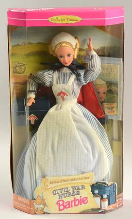 American Stories Civil War Nurse Barbie - Boxed