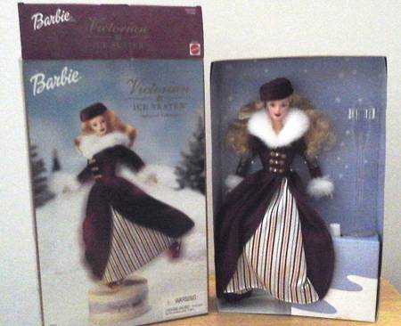 Avon Winter Collection Victorian Ice Skater - Boxed