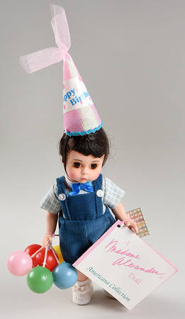 Americana Series Happy Birthday Billie-Brown Hair - Boxed