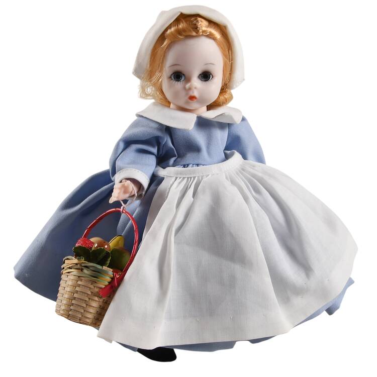 Americana Series Colonial Girl - Light Blue Dress - Boxed