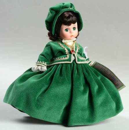 Scarlett Series Scarlett-Green Velvet - No Box