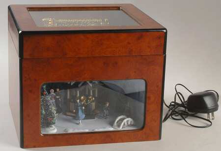 Heirloom Music Boxes Grand Animated Concertina - Boxed