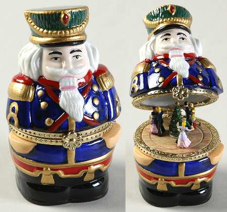 Hinged Box Musicals Nutcracker - Boxed