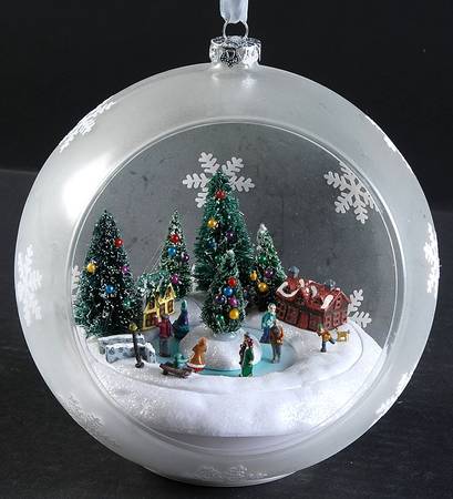 Sparkling Scene Ornaments by Mr Christmas