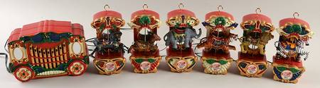 Mr Christmas Musical Holiday Carousel - Boxed