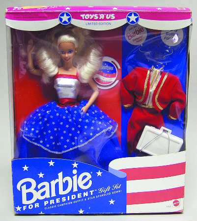 Toys R Us-Exclusives Barbie For President - With Box