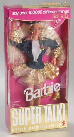 Toys R Us-Exclusives Super Talk Barbie - Boxed