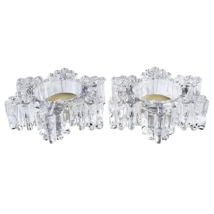 Mikasa Figurines & Giftware Snowflake Tealight - Boxed