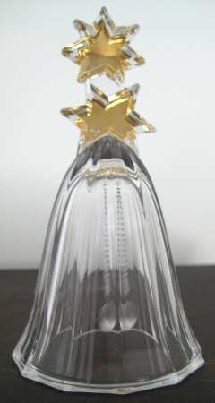 Mikasa Figurines & Giftware Gold Star Bell - Boxed