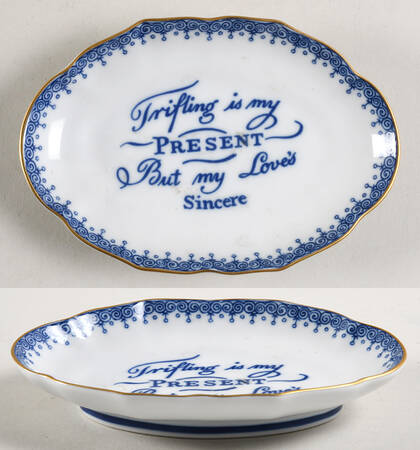 Mottahedah Giftware & Figurines Tray-Trifling Is My Present  - No Box