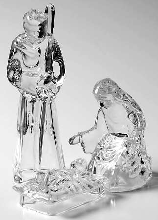 Rejoice Nativity Holy Family Set Of 3 - With Box