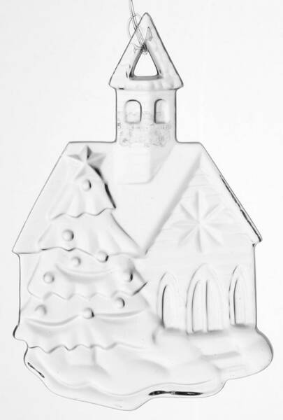 Mikasa Crystal Ornaments Chapel - No Box