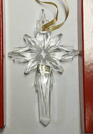 Mikasa Crystal Ornaments Holiday Facets - Boxed
