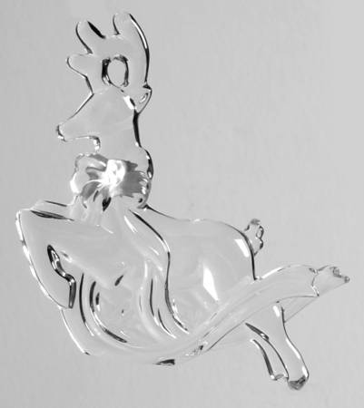 Mikasa Crystal Ornaments Reindeer - Boxed