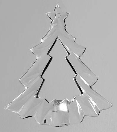 Mikasa Crystal Ornaments Christmas Tree - No Box