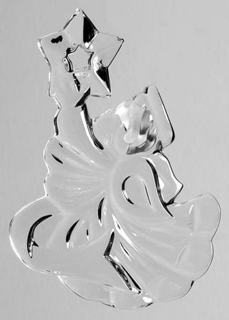 Mikasa Crystal Ornaments Cherub Star - Boxed