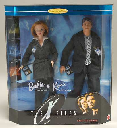 Pop Culture X-Files Barbie-Scully & Mulder - Boxed