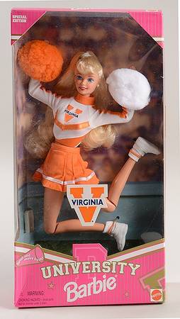 University Barbie University Of Virginia - Boxed