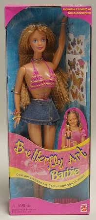 KB Toys Barbie Butterfly Art Barbie - Boxed